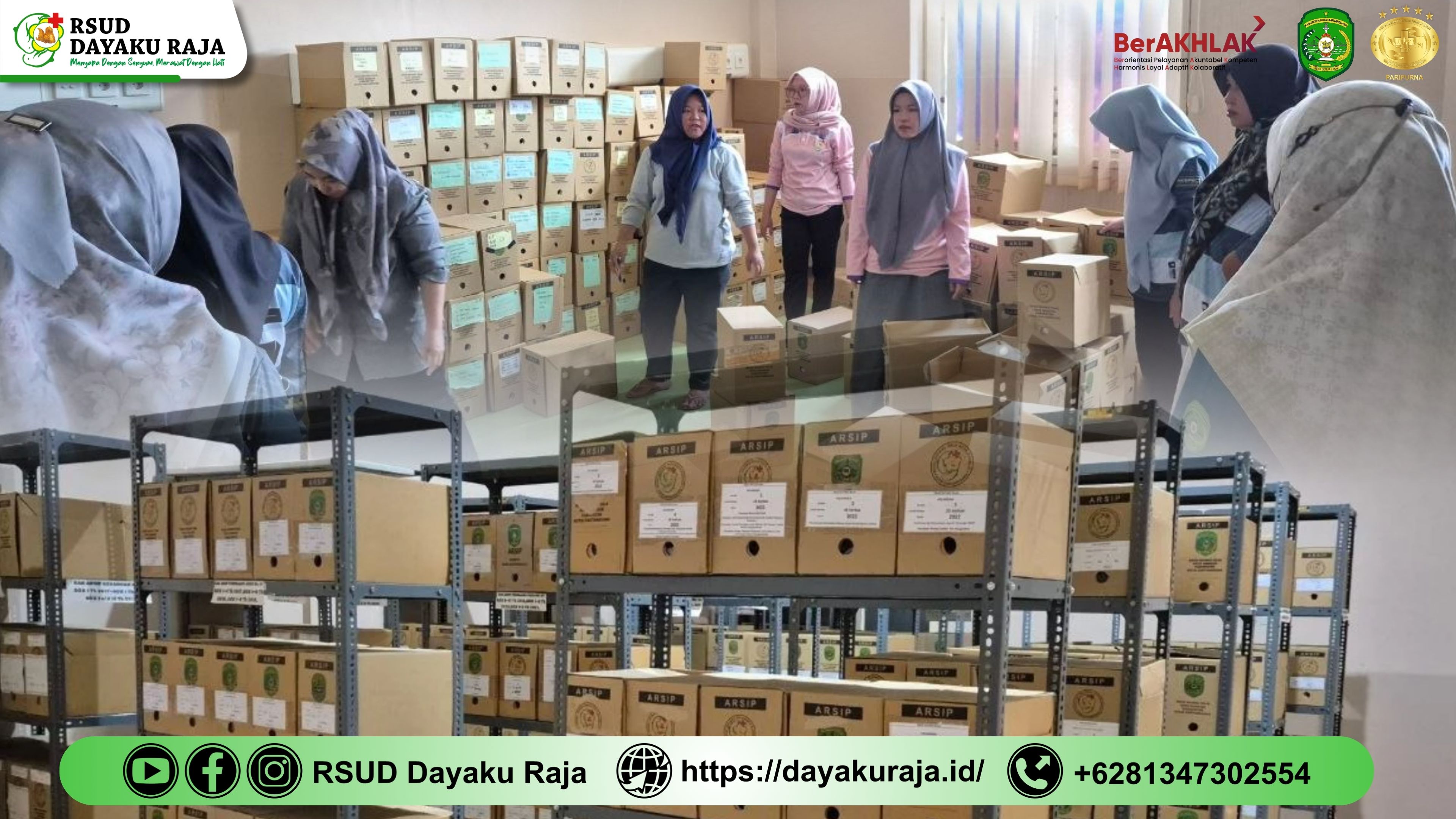 Pemindahan Arsip dari Record Center ke Gedung Eks IBS